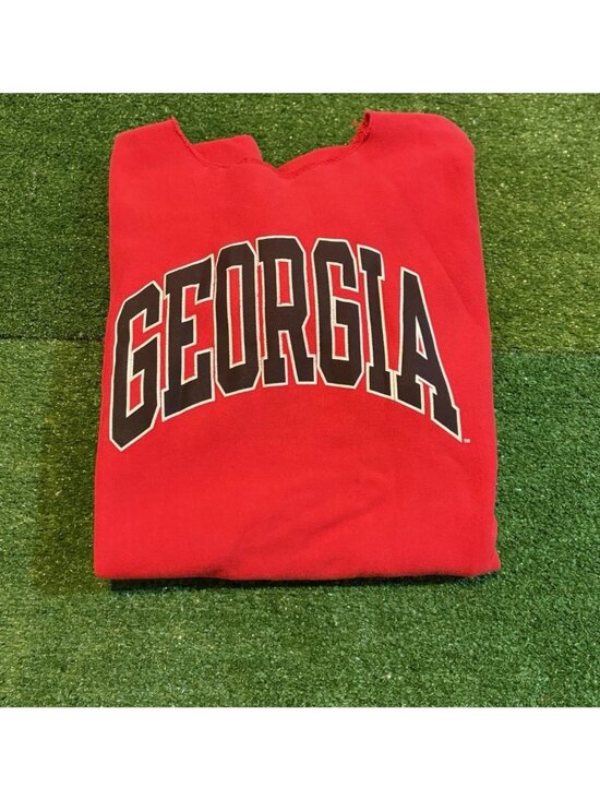 Champion Other - Vintage Georgia Bulldogs sweatshirt mens XL red black champion reverse weave 90s
